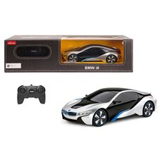 ماشین کنترلی ب ام و I8 نقره ای راستار با مقیاس 1:24, تنوع: 48400-Silver, image 