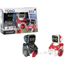 ست مسابقه ربات های فوتبالیست KICKABOT مدل مشکی و قرمز, تنوع: SL88549-Black, image 