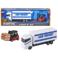 کامیون حمل بار و لیفتراک Teamsterz مدل Sed Freight, تنوع: 1374104-Sed Freight, image 