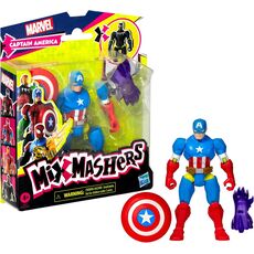 فیگور 12 سانتی کاپیتان آمریکا سری MixMashers مارول, تنوع: F9267-Captain America, image 