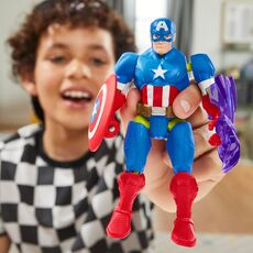 فیگور 12 سانتی کاپیتان آمریکا سری MixMashers مارول, تنوع: F9267-Captain America, image 