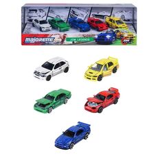 پک 5 تايی ماشين های فلزی Majorette مدل JDM Legends, image 