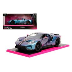 ماشین فلزی فورد GT سری Pink Slips مدل بنفش با مقیاس 1:24, image 