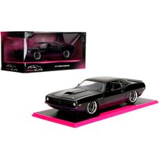 ماشین فلزی پلیموث باراکودا سری Pink Slips مدل مشکی با مقیاس 1:24, image 