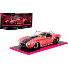 ماشین فلزی شلبی کبرا سری Pink Slips مدل صورتی با مقیاس 1:24, image 