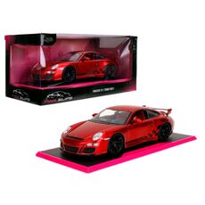 ماشین فلزی پورشه 911 توربو سری Pink Slips مدل قرمز با مقیاس 1:24, image 