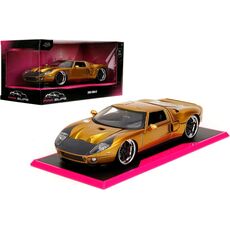 ماشین فلزی فورد GT سری Pink Slips مدل طلایی با مقیاس 1:24, image 
