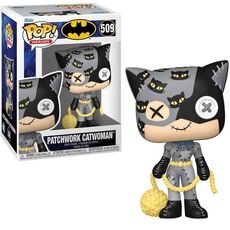 فیگور 9 سانتی فانکو پاپ زن گربه ای پچ ورک (509), image 