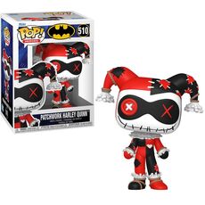 فیگور 9 سانتی فانکو پاپ هارلی کوئین پچ ورک (510), image 