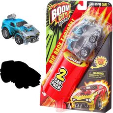 پک 2 تایی ماشین موشکی بوم سیتی Boom City Racer مدل Fire It Up آبی, تنوع: 40056-Fire It Up, image 