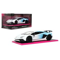 ماشین فلزی لامبورگینی اونتادور SV سری Pink Slips مدل سفید با مقیاس 1:24, image 