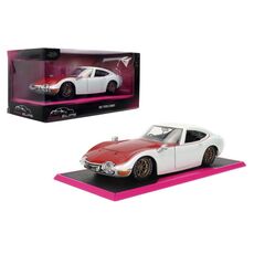 ماشین فلزی تویوتا GT 2000 سری Pink Slips مدل سفید با مقیاس 1:24, image 