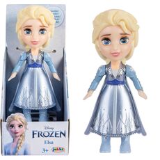 عروسک 8 سانتی پرنسس السا با لباس آبی Disney Frozen, image 