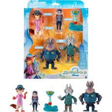 پک 5 تایی فیگورهای 7 سانتی Zootropolis 2, image 