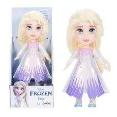 عروسک 8 سانتی پرنسس السا با لباس سفید Disney Frozen, image 