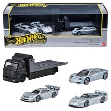 پک 3 تایی ماشین های Premium به همراه کامیون Hot Wheels مدل Fleet Street, image 