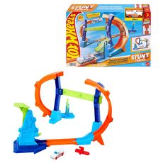 پیست ماشین های Hot Wheels سری Stunt Tracks مدل Corkscrew Jump Champion, image 