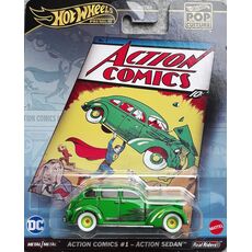 پک تکی ماشین Hot Wheels Premium  سری POP Culture مدل Action Sedan, image 