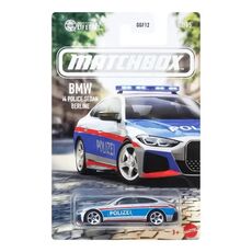 پک تکی ماشین Match Box سری Lifetime مدل BMW i4 Police Sedan, image 