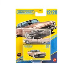 پک تکی ماشین Match Box سری Premium Collectors مدل 1969 Cadillac Coupe De Ville, image 