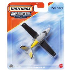 هواپیما فلزی Match Box سری Sky Busters مدل Cirrus SF50 Vision Jet, image 