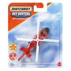 هلی کوپتر فلزی Match Box سری Sky Busters مدل MBX Rescue Helicopter, image 
