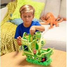 ست بازی کشتی هلندی پرنده باب ‌اسفنجی به همراه 6 فیگور The SpongeBob Movie, image 