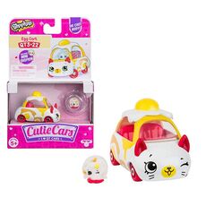ماشین فلزی تخم مرغی Cutie Cars Shopkins, تنوع: 58300-Egg Cart, image 