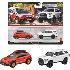 پک دو تایی ماشین های Hot wheels premium سری Car Culture مدل Subaru, image 