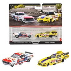 پک دو تایی ماشین های Hot wheels premium سری Car Culture مدل Plymouth, image 