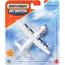 هواپیما فلزی Match Box سری Sky Busters مدل Lockheed C-130 J Super Hecules, image 