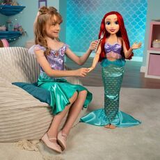 عروسک 80 سانتی اریل دیزنی Disney Princess به همراه اکسسوری, تنوع: 237044-Ariel, image 
