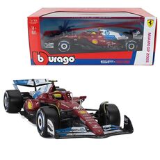 ماشین فلزی فرمول یک فراری SF-25 لوئیس همیلتون با مقیاس 1:18 Burago, image 