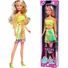 عروسک 29 سانتی Steffi Love مدل Neon Style با لباس سبز, تنوع: 105733665-Green, image 