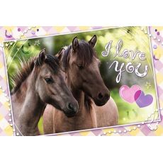 پازل 260 تکه ترفل مدل We love horses, image 2
