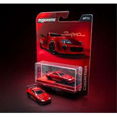 پک تکی ماشين فلزی 7 سانتی Majorette سری Collection مدل  1995 Toyota Supra به همراه کیس کلکسیونی, image 