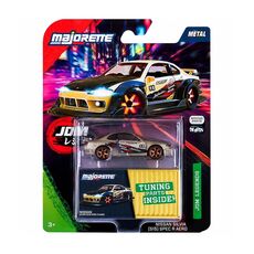 پک تکی ماشين فلزی 7 سانتی Majorette سری JDM Legends Deluxe مدل  Nissan Silvia (S15) Spec R Aero بژ, image 