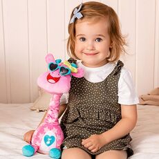 Polly عروسک 34 سانتی موزیکال زرافه رقصان Kids Hits, تنوع: KH37002-Polly, image 