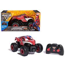 ماشین کنترلی Monster Jam مدل The Amazing Spiderman با مقیاس 1:24, image 