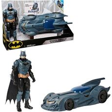 ست بت موبیل Shadow Guardian به همراه فیگور 30 سانتی بتمن DC Comics, image 