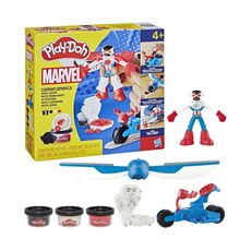 ست خمیربازی Moto Slicer مارول کاپیتان آمریکا Play Doh, image 