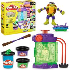 ست خمیربازی Mutation Station لاک‌ پشت‌ های نینجا Play Doh, image 