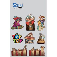 استیکر برجسته Stiki مدل قصه توی توی (12), image 