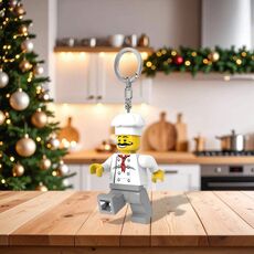 جاکلیدی 7 سانتی چراغ دار لگویی سرآشپز IQ Lego, تنوع: 53544P-Chef, image 