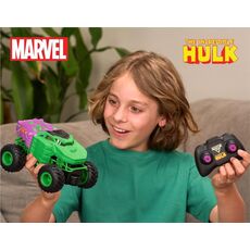 ماشین کنترلی Monster Jam مدل The Incredible Hulk با مقیاس 1:24, تنوع: 6076629-Hulk, image 