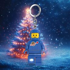 جاکلیدی 7 سانتی چراغ دار فضانورد لگویی با لباس آبی IQ Lego, تنوع: 53541P-Blue, image 