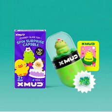 اسلایم کپسولی سورپرایزی قورباغه بامزه X Mud, تنوع: 2784-Frog, image 