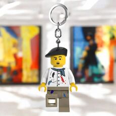 جاکلیدی 7 سانتی چراغ دار لگویی نقاش IQ Lego, تنوع: 53544P-Painter, image 