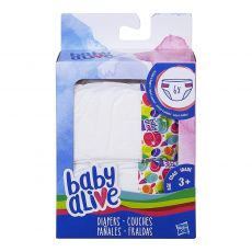 پک 6 تایی پوشک عروسک Baby Alive, image 