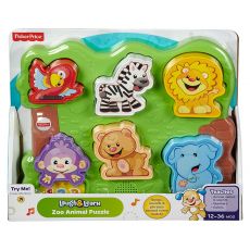 پازل موزیکال Fisher Price مدل حیوانات باغ وحش, تنوع: CGM43-Zoo, image 